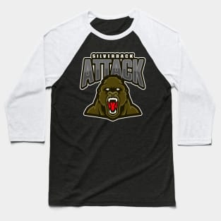 Silverback Attack Baseball T-Shirt